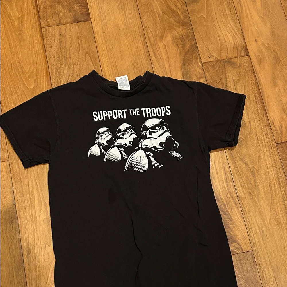 Black Graphic Star Wars T-Shirt, size S